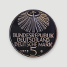 5 Mark 1979G - 100th Anniversary - Birth of Otto Hahn, Proof