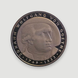 5 Mark 1982D - 150th Anniversary - Death of Johann Wolfgang von Goethe, Proof