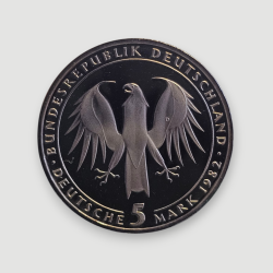 5 Mark 1982D - 150th Anniversary - Death of Johann Wolfgang von Goethe, Proof