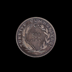 500 lira 1985 - FAO 40th Anniversary Proof