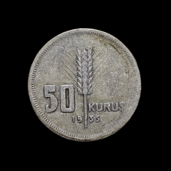 50 kuruş 1935