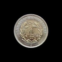 1 lira 2012 - Anadolu Parsı