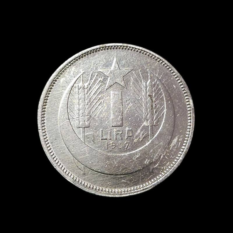 1 lira 1937 - Ata Lira