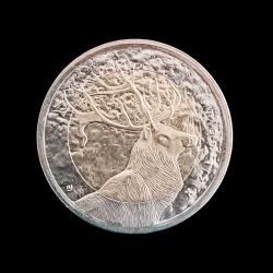 1 lira 2012 - Kızıl Geyik