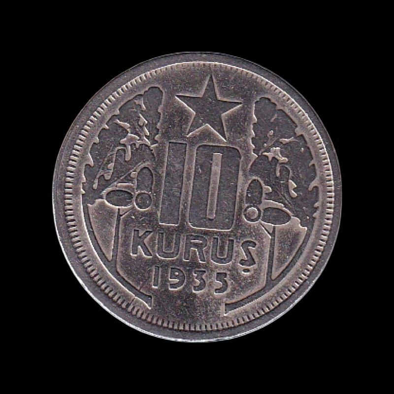 10 kuruş 1935