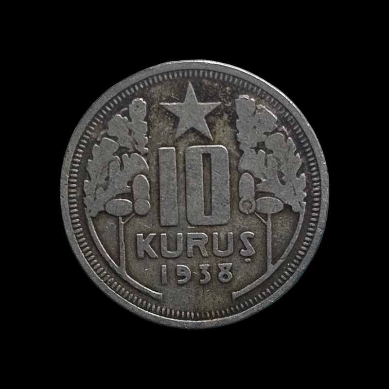10 kuruş 1938