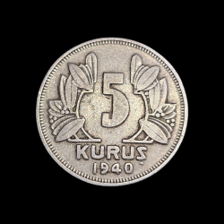 5 kuruş 1940