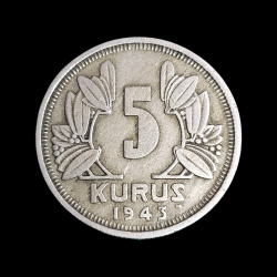 5 kuruş 1943