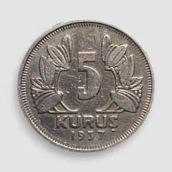 copy of 5 kuruş 1939