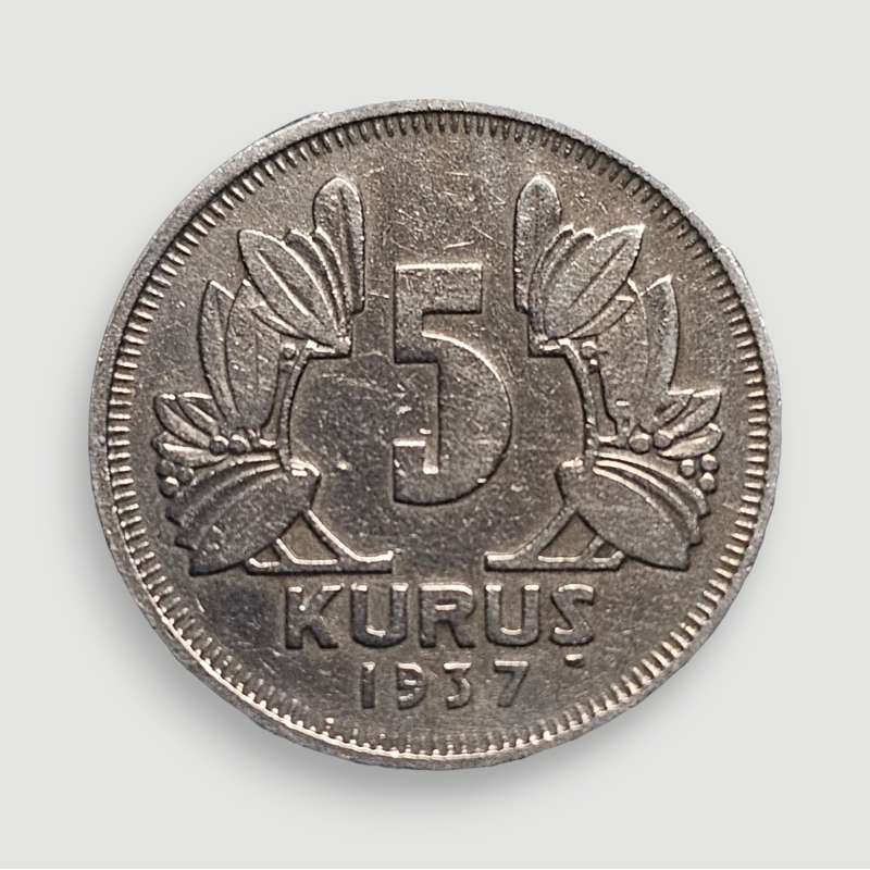 5 kuruş 1937