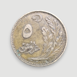 5 kuruş 1340/1924