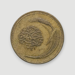 5 kuruş 1341/1925